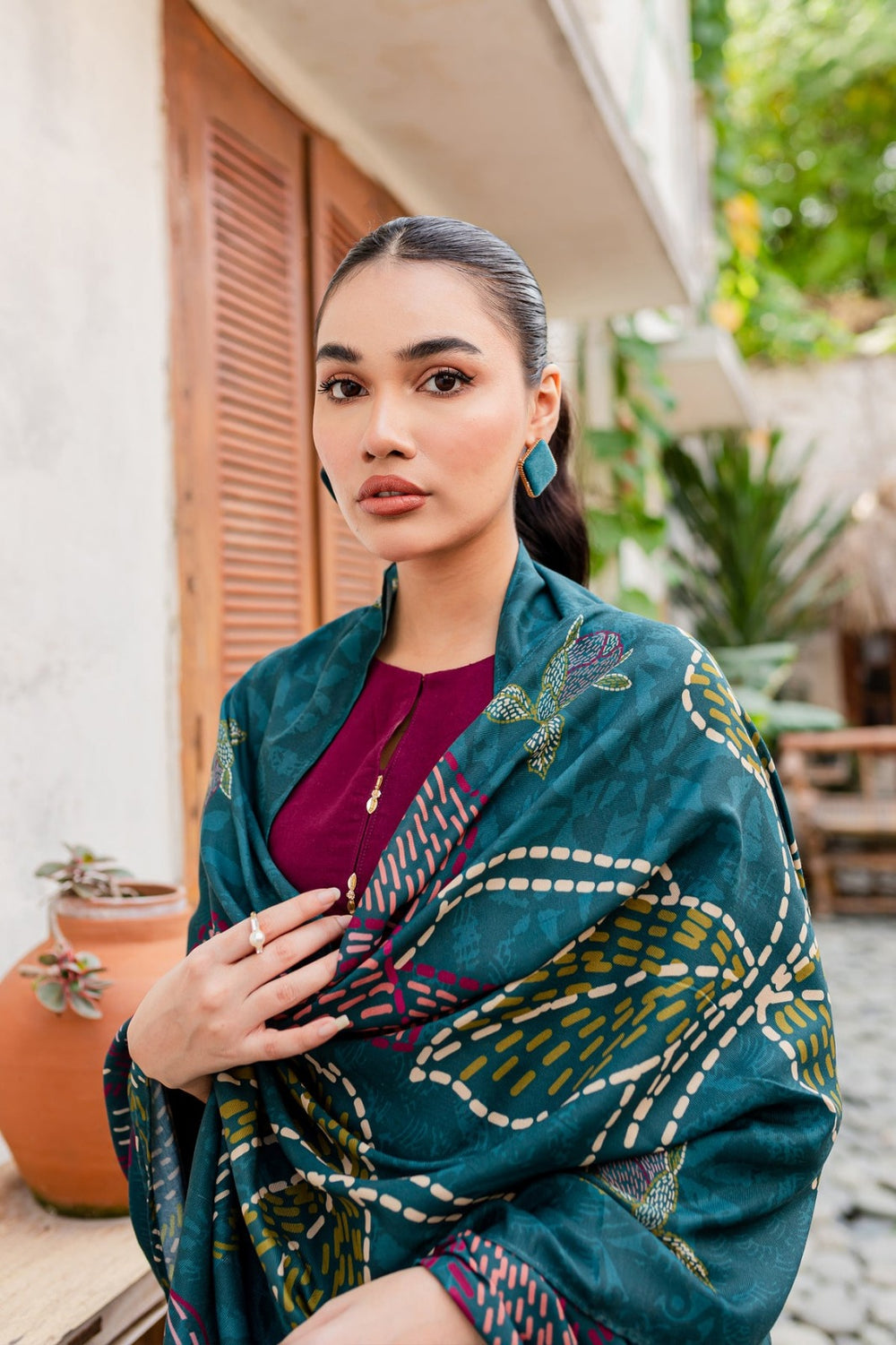 DHANAK | Unstitch | 3PC | SI - F - 23