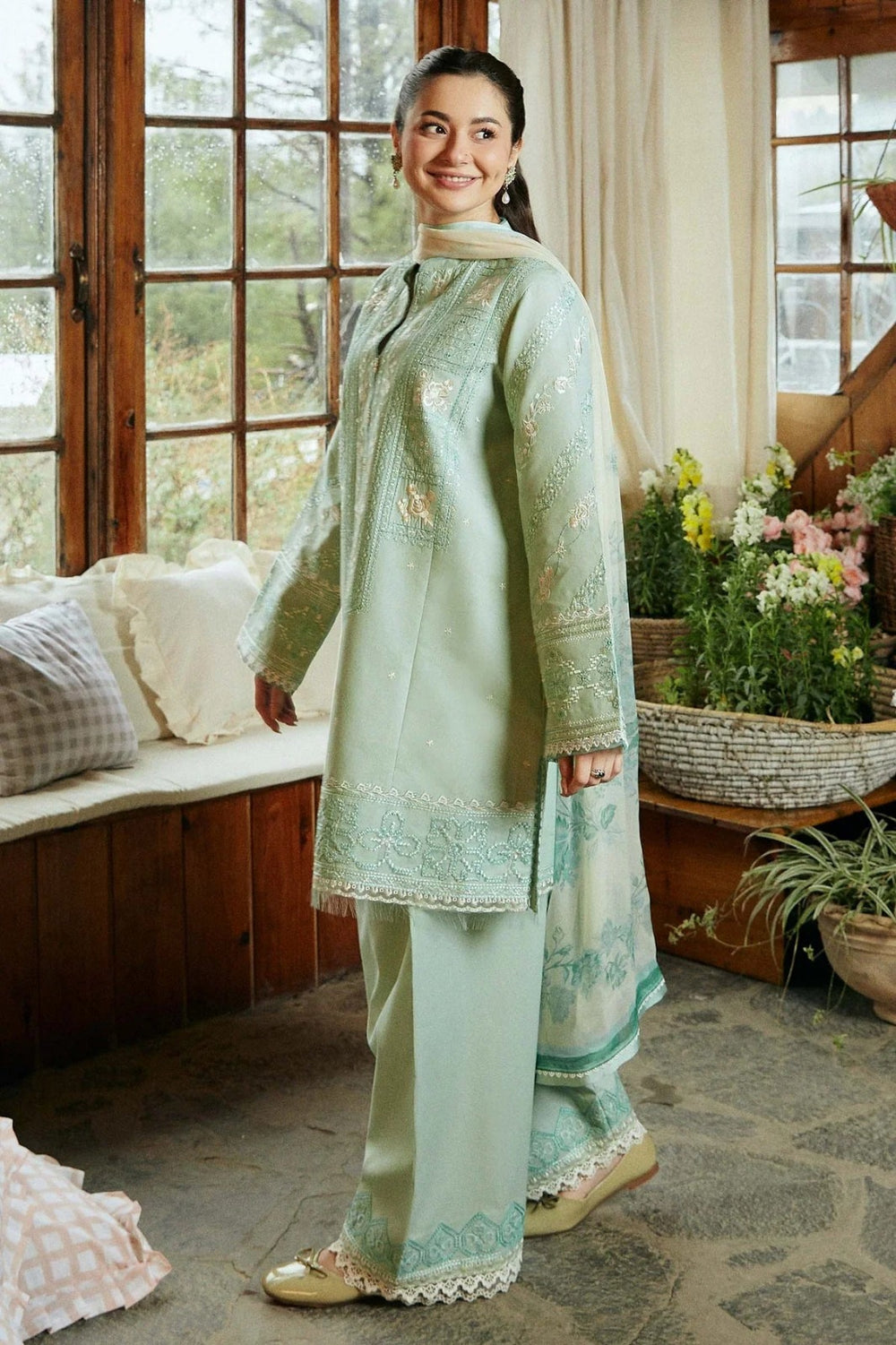 DHANAK | Unstitch | 3PC | SI - F - 27